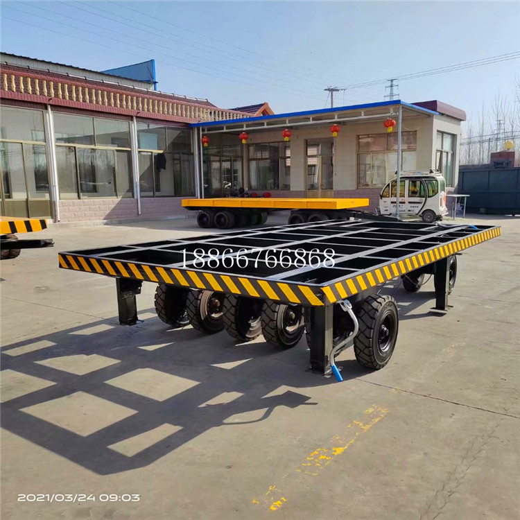 10轮框架拖车